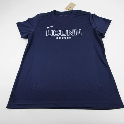UConn Huskies Nike Dri-Fit Short Sleeve Shirt Women's Navy New - Image 1 of 4