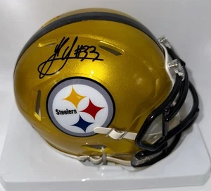 Jack Sawyer Signed Steelers Flash Mini Helmet - Beckett - Picture 1 of 3