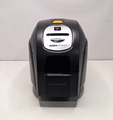 ZEBRA ZXP Series 3 ID Card Printer 300 dpi Print Resolution Power Tested Read - Image 1 of 4