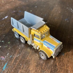 Vintage Matchbox Diecast 1981 Peterbilt Pace Construction Tipper Truck Macau - Picture 1 of 6