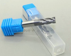 1x 4Flute HRC55 Diam6mm*6mmSHK Coating Carbide Square End Mills Cutter CNC Tools - Imagen 1 de 3