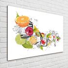 Acrylglas-Bild Wandbilder Druck 100x70 Deko Essen & Getrnke Frucht Eis