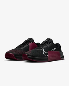 Nike Metcon 9 TB Men's Training Shoes Black White Maroon FD5431-014 NEW Size 12 - Picture 1 of 9