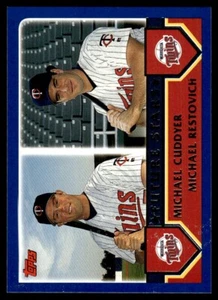 2003 Topps Michael Cuddyer/Michael Restovich Minnesota Twins #329 - Picture 1 of 2