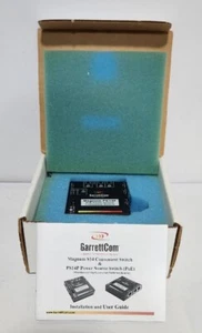 GarrettCom 4-Port Magnum PS14P-48VDC PoE Power Source Convenient 10/100 Switch - Picture 1 of 6