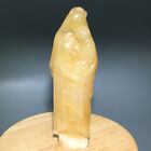 4"Natural Crystal.geode stone.Hand-carved.Exquisite the Madonna healing A70