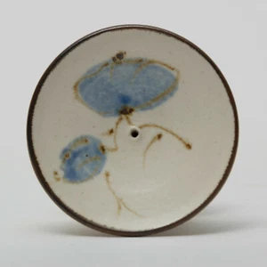Candle or Incense Holder Handmade Oceanview Australian Studio Pottery - Bild 1 von 4