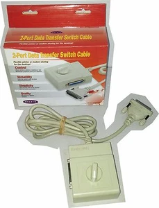Belkin 2-Port Data Transfer Switch Cable Serial DB-25 (M) (F) 1.8 m (F2A044-06) - Picture 1 of 7