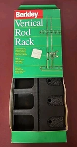 Berkley Fishing Rod Rack Holder-Wall Mount, Foam Grip Pads For 6 Rods And Reels - Picture 1 of 5
