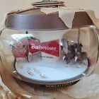 Vintage Budweiser Beer Carousel Clydesdale Parade Hanging Lamp Light Sign NOS! 