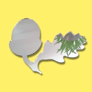Acorn Shaped Acrylic Mirrors - Picture 1 of 2
