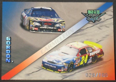 Jeff Gordon 2007 Wheels High Gear MPH Parallel #M82 (28/100) Dupont Car - Image 1 of 2