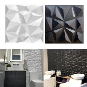 Contemporary Style 3D Wall Panel Sticker for Interior Enhancement (30x30cm) - Picture 1 of 27