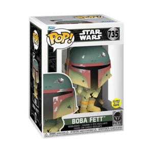 Star Wars: Fett Legacy - Boba Fett with Rifle Glow Pop! Vinyl Figure #735 - Picture 1 of 3