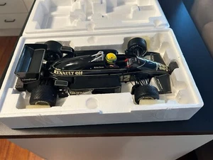 Minichamps Lotus F1 97T '1st GP Win' Portugal GP 1985 - Ayrton Senna 1/12 Scale - Picture 1 of 4