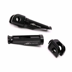 FOR XB9R XB12R FIREBOLT XB9S LIGHTNING XB9SX MOTORCYCLE FOOT PEGS FRONT BLACK - Picture 1 of 6