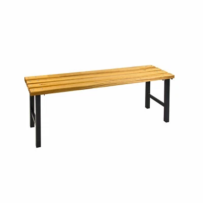 ADB Garderobenbank Umkleidebank Garderoben Sitzbank freistehend 1000x400x420 mm - Bild 1 von 3