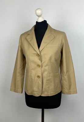 GANT Mujer Chaqueta 97% Algodón 3% Spandex Talla US8 UK12 Foto 1 de 4