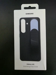 NEW Sealed/Unopened Samsung Galaxy S25 Standing Grip Case Black - Zdjęcie 1 z 1