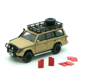 1/64 Mitsubishi Pajero MKII RHD Jungle Park 1996 Ivory by BM Creations BM64B0046 - Picture 1 of 2