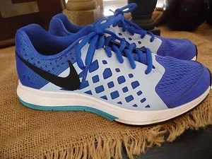 NEW Nike Zoom Pegasus 31 Youth Boys Blue Lagoon Black Sz 4 Athletic Shoes - Picture 1 of 6