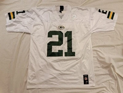 NFL 绿湾包装工队球衣 #21 查尔斯·伍德森白色客场 XL — 第 1/4 张图片