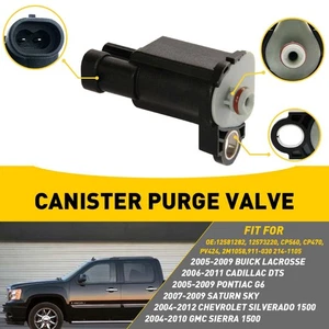 Vapor Canister Purge Solenoid Valve For Chevrolet Cadillac GMC Replace 12581282 - Picture 1 of 12