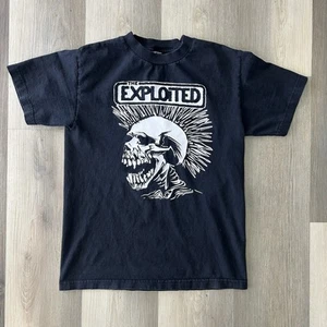 Vintage 90’s Punk Not Dead Band Music T Shirt Black M - Picture 1 of 6