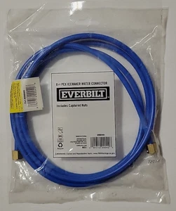 EVERBILT 69004HD 8 ft. PEX ICEMAKER WATER CONNECTOR INCLUDES CAPTURED NUTS - Picture 1 of 1