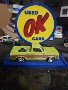 Hotwheels Custom 83 Chevy Silverado Wheelswapped And Loose - Picture 1 of 7