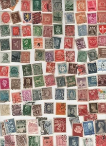 100 Different cancelled Worldwide  Stamps 09/25/2025A - Picture 1 of 1