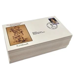 Lot Of 61 The Hummel First Day Cover Collection FDC Card & Stamped Envelopes - Picture 1 of 6