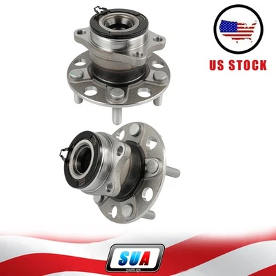 Conjunto de 2 cojinetes de cubo de rueda izquierda y derecha traseros para Mitsubishi Outlander Lancer Foto 1 de 4