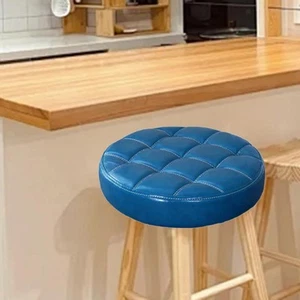 Round Seat for Bar Stool PU Leather Seat Replacement - Picture 1 of 29