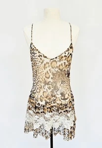 Marvel By La PERLA ABITO SLIP LEAPORD intimo vintage anni 90 sexy trasparente piccolo RARO - Foto 1 di 16