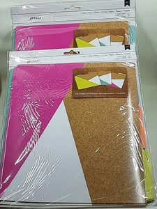 NEW American Crafts Details File Folders 2 Sets Of 6 Tri-colored 11.75x9.25 Inch - Picture 1 of 10