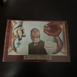 1955 Bowman # 93 Andy Seminick VG-VGEX - Picture 1 of 2