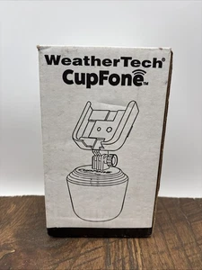 WeatherTech CupFone Support Téléphone Portable Universel Réglable Support Voiture Noir - Photo 1 sur 5
