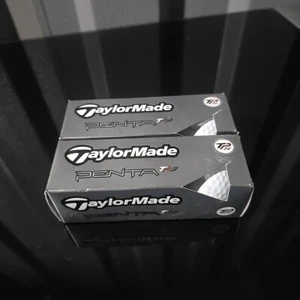TaylorMade Penta TP3 Golf Balls White Sleeve 3-Balls (2 Packs) - Picture 1 of 3