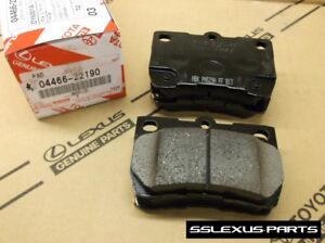 Lexus GS350 GS450H (2006-2011) OEM Genuine REAR BRAKE PADS / PAD SET 04466-22190