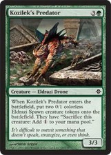 1x Kozilek's Predator LP, English MTG Rise of the Eldrazi