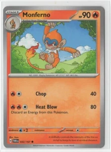 Pokemon Twilight Masquerade - 032/167 Monferno - Picture 1 of 1