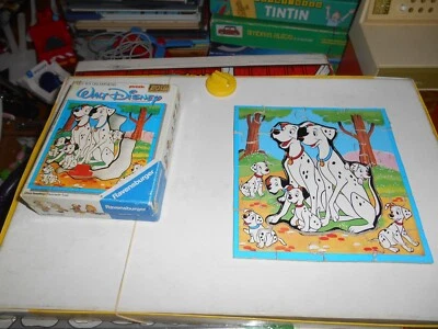vintage petit puzzle  les 101 DALMATIENS complet Foto 1 de 2