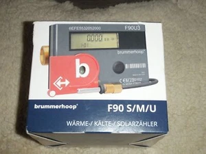 Wärmezähler Elster Kompakt-Ultraschall F90U3, Funk, Qp 3,5 m³, DN20, 130mm - Bild 1 von 14