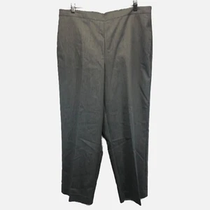 Alfred Dunner lange Hose Gr. 18p Gummibund Taschen hellgrau gerades Bein - Bild 1 von 6