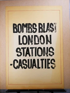 PINO REGGIANI LITOGRAFIA GRAFICA LONDON CON FOTO AUTENTICA FIRMATA DAL MAESTRO - Foto 1 di 8