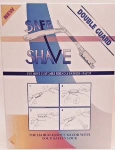Peluquería Barbero Maquinilla desechable con cerradura de seguridad 200 piezas Cuchillas de seguridad - Imagen 1 de 1