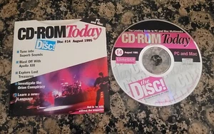 CD ROM TODAY # 14 - August 1995 - Software, Game, Freeware Shareware Demos - Picture 1 of 2
