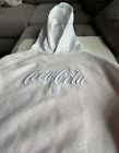 Kith X Coca Cola HOODIE White Size LARGE Sold Out NICE RARE