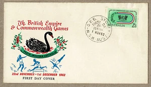Australia 1962 ACCA Commonwealth Games 2/3d Solo FDC Cover - Picture 1 of 2